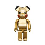 Gold Electroplated Pokemon Pikachu Collectible Figure