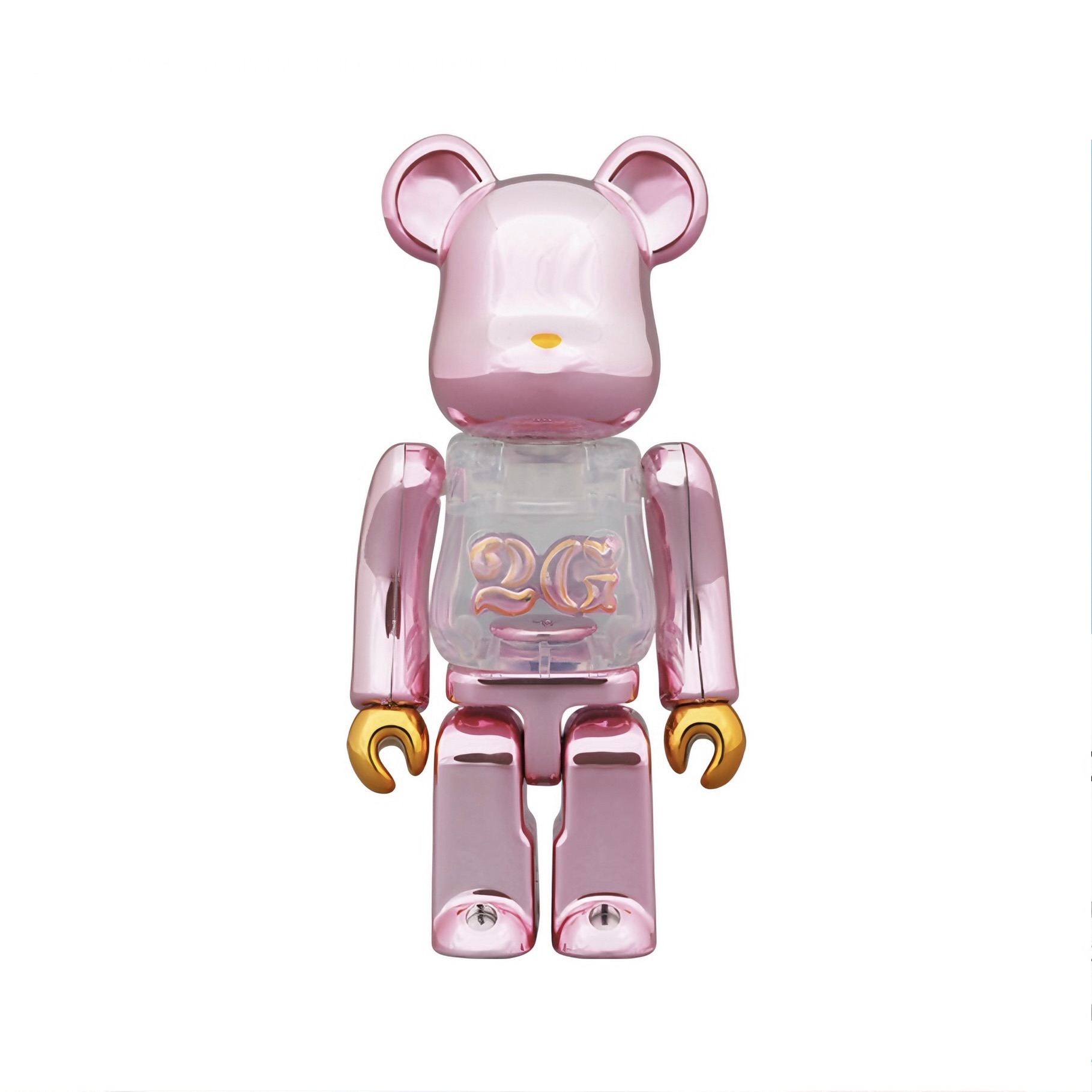 微信图片_20260630154254_215_1249 2G Pink Gold Chrome Collectible Ornament Figure - Image 1