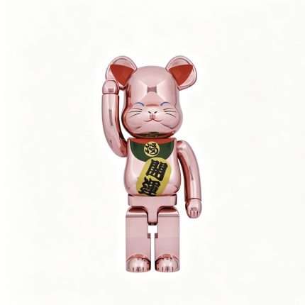 Lucky Cat Peko-Chan Fluorescent Pink Collectible Figure