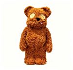Home Decor Items Artistic Ornaments Collectible Figurine Retro Plush Bear Collectible Ornament Doll Figurine Large Desktop Decorative Ornament