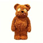 Home Decor Items Artistic Ornaments Collectible Figurine Retro Plush Bear Collectible Ornament Doll Figurine Large Desktop Decorative Ornament