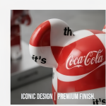 Home Decor Items Artistic Ornaments Collectible Figurine Atmos Coca-Cola Co-branded Collectible Figure Doll Figurine Large Desktop Decorative Ornament - Image 2