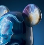 Home Decor Items Artistic Ornaments Collectible Figurine Blue Purple Fluid Marble Collectible Figure Doll Figurine Large Desktop Decorative Ornament - Image 2