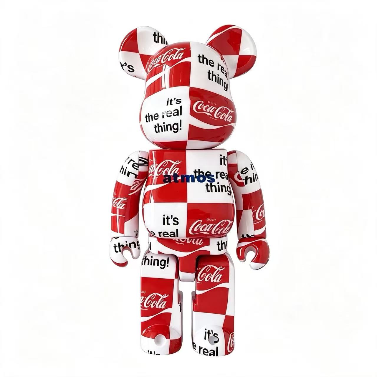 1f03c72d635ac7f357ef5ce82b93d52f Home Decor Items Artistic Ornaments Collectible Figurine Atmos Coca-Cola Co-branded Collectible Figure Doll Figurine Large Desktop Decorative Ornament - Image 1