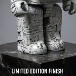 Home Decor Items Artistic Ornaments Collectible Figurine Basquiat Black & White Manuscript Graffiti Collectible Figure Doll Figurine Large Desktop Decorative Ornament - Image 3