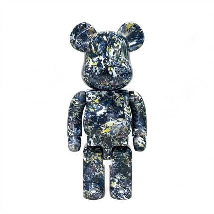 Home Decor Items Artistic Ornaments Collectible Figurine Abstract Splash Art Collectible Bear Figure Doll Figurine Large Desktop Decorative Ornament