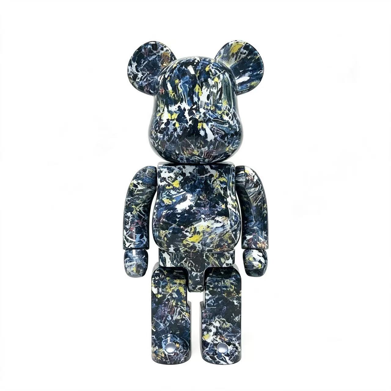4260edcb6e37d9975a1aa6c32e4412a0 Home Decor Items Artistic Ornaments Collectible Figurine Abstract Splash Art Collectible Bear Figure Doll Figurine Large Desktop Decorative Ornament - Image 1