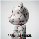 Home Decor Items Artistic Ornaments Collectible Figurine White Floral Print Collectible Bear Figure Doll Figurine Large Desktop Decorative Ornament - Image 3