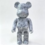 Home Decor Items Artistic Ornaments Collectible Figurine Grey Marble Texture Collectible Bear Figure Doll Figurine Large Desktop Decorative Ornament
