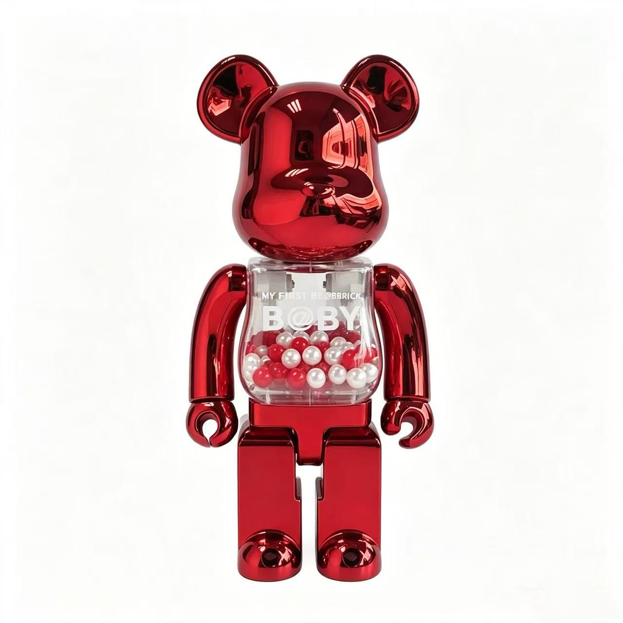 583bc902c802e4005cdc1b6d7e8bb41a Home Decor Items Artistic Ornaments Collectible Figurine My First Baby Red Electroplated Collectible Figure Doll Figurine Large Desktop Decorative Ornament - Image 1