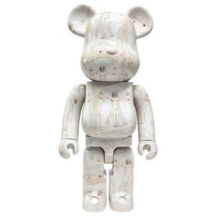 Home Decor Items Artistic Ornaments Collectible Figurine Classic Manuscript Art Print Bear Figure Doll Figurine Large Desktop Decorative Ornament