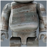 Home Decor Items Artistic Ornaments Collectible Figurine Natural Marble Grain Gloss Collectible Figure 400% Doll Figurine Large Desktop Decorative Ornament - Image 2