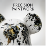 Home Decor Items Artistic Ornaments Collectible Figurine Hand Splatter Graffiti Paint Art Doll Figurine Large Desktop Decorative Ornament - Image 3