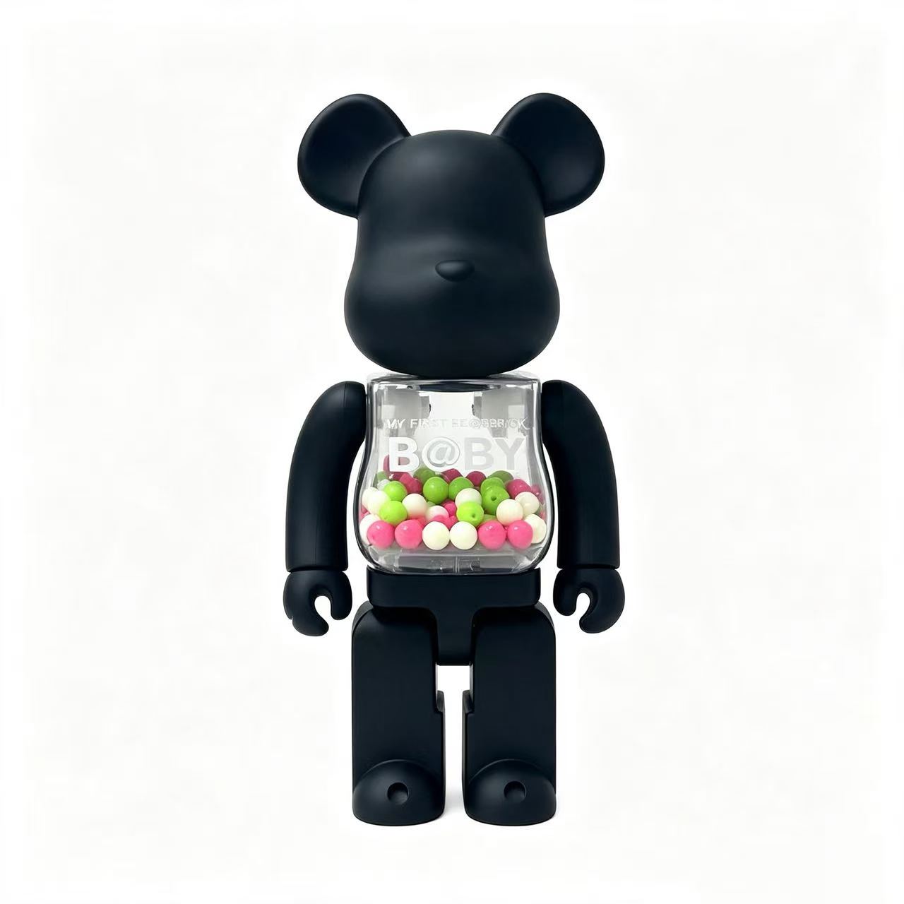 6da5621cf50e49f939b44eef7f321981 Home Decor Items Artistic Ornaments Collectible Figurine My First Baby Matte Black Collectible Figure Doll Figurine Large Desktop Decorative Ornament - Image 1