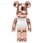 Home Decor Items Artistic Ornaments Collectible Figurine Rose Gold Two-Tone Bear Figure Doll Figurine Large Desktop Decorative Ornament
