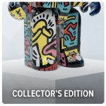 Home Decor Items Artistic Ornaments Collectible Figurine Abstract Line Graffiti Collectible Bear Figure Doll Figurine Large Desktop Decorative Ornament - Image 3