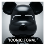 Home Decor Items Artistic Ornaments Collectible Figurine Black Glossy RR Logo Collectible Figure Doll Figurine Large Desktop Decorative Ornament - Image 2