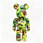 Home Decor Items Artistic Ornaments Collectible Figurine Red Pink Camouflage Style Collectible Bear Figure Doll Figurine Large Desktop Decorative Ornament - Image 2