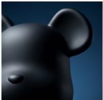 Home Decor Items Artistic Ornaments Collectible Figurine My First Baby Matte Black Collectible Figure Doll Figurine Large Desktop Decorative Ornament - Image 2