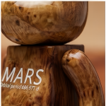 Home Decor Items Artistic Ornaments Collectible Figurine Mars Planet Texture Collectible Figure Doll Figurine Large Desktop Decorative Ornament - Image 3