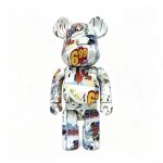 Home Decor Items Artistic Ornaments Collectible Figurine Street Graffiti Number Art Collectible Bear Figure Doll Figurine Large Desktop Decorative Ornament