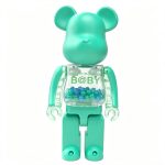 Home Decor Items Artistic Ornaments Collectible Figurine Mint Green Transparent Bead Collectible Bear Figure Doll Figurine Large Desktop Decorative Ornament