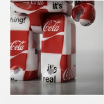 Home Decor Items Artistic Ornaments Collectible Figurine Atmos Coca-Cola Co-branded Collectible Figure Doll Figurine Large Desktop Decorative Ornament - Image 4