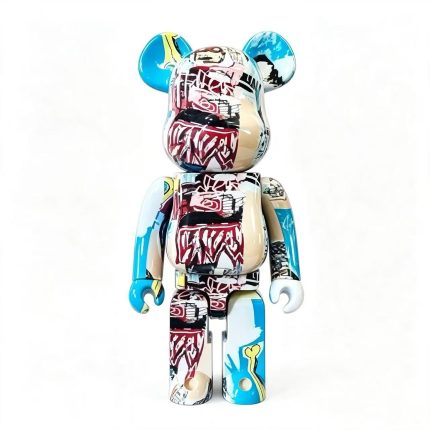 Home Decor Items Artistic Ornaments Collectible Figurine Retro Collage Art Print Collectible Bear Figure Doll Figurine Large Desktop Decorative Ornament