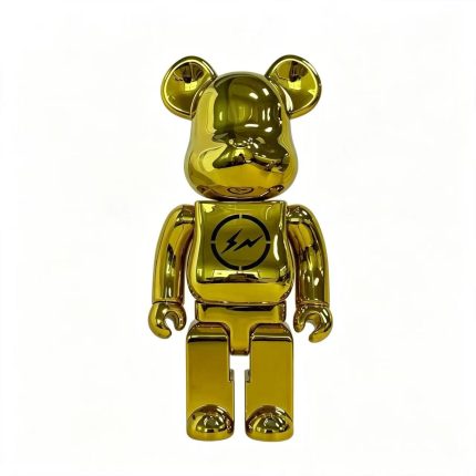 Home Decor Items Artistic Ornaments Collectible Figurine Mask Robot Golden Electroplated Collectible Figure Doll Figurine Large Desktop Decorative Ornament