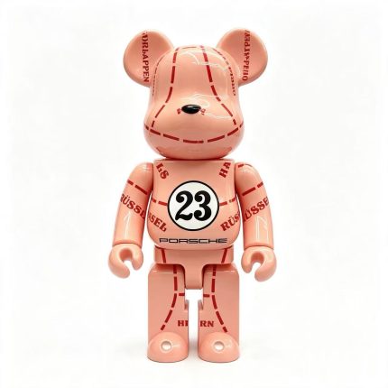 Home Decor Items Artistic Ornaments Collectible Figurine Porsche No.23 Pink Pig Collectible Figure Doll Figurine Large Desktop Decorative Ornament