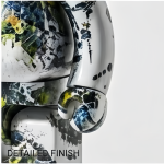 Home Decor Items Artistic Ornaments Collectible Figurine Pollock Splatter Art Collectible Bear Figure Doll Figurine Large Desktop Decorative Ornament - Image 3