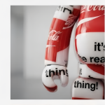 Home Decor Items Artistic Ornaments Collectible Figurine Atmos Coca-Cola Co-branded Collectible Figure Doll Figurine Large Desktop Decorative Ornament - Image 3
