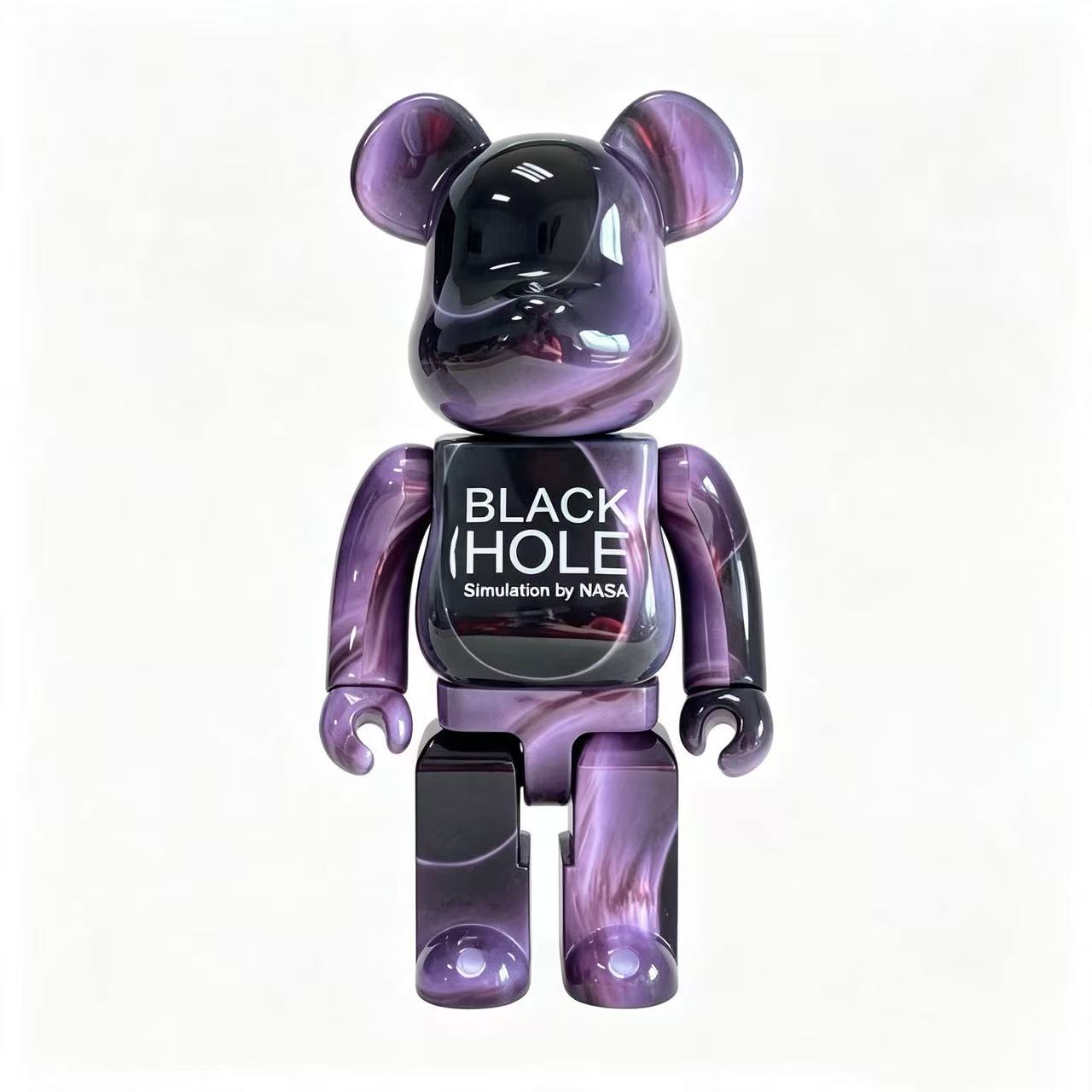 e50609bc85ea5cf3209be0c6a01aa233 Home Decor Items Artistic Ornaments Collectible Figurine NASA Black Hole Purple Gradient Electroplated Collectible Figure Doll Figurine Large Desktop Decorative Ornament - Image 1