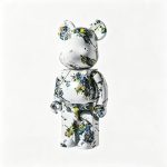 Home Decor Items Artistic Ornaments Collectible Figurine Pollock Splatter Art Collectible Bear Figure Doll Figurine Large Desktop Decorative Ornament