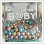 Home Decor Items Artistic Ornaments Collectible Figurine Beige & Cyan Transparent Bead Bear Figure Doll Figurine Large Desktop Decorative Ornament - Image 2