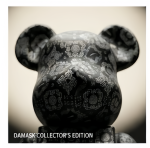 Home Decor Items Artistic Ornaments Collectible Figurine Black Vintage Pattern Texture Bear Figure Doll Figurine Large Desktop Decorative Ornament - Image 3