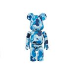 Home Decor Items Artistic Ornaments Collectible Figurine Camo Shark Pattern Co-branded Collectible Figure 400% Doll Figurine Large Desktop Decorative Ornament