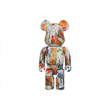 Home Decor Items Artistic Ornaments Collectible Figurine Basquiat Graffiti Art Collectible Figure 400% Doll Figurine Large Desktop Decorative Ornament