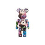 Home Decor Items Artistic Ornaments Collectible Figurine Labubu Graffiti Art Collectible Figure 400% Doll Figurine Large Desktop Decorative Ornament