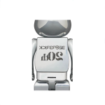 Home Decor Items Artistic Ornaments Collectible Figurine 20th Anniversary Silver Electroplated Collectible Figure 400% Doll Figurine Large Desktop Decorative Ornament - Image 2