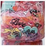 Home Decor Items Artistic Ornaments Collectible Figurine Pink Cartoon Graffiti Collectible Bear Figure Doll Figurine Large Desktop Decorative Ornament - Image 2